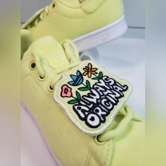 Adidas Stan Smith Always Original Pulse Yellow GX8553 Women's Sneakers s… - Picture 2 of 10